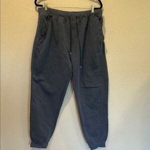 Men's heather blue Sweatpants
